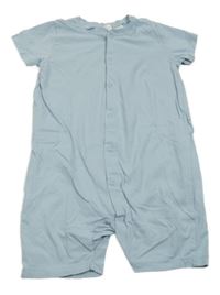 Světlemodrý kraťasový overal H&M