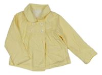 Světležlutý plátěný jarní kabátek George