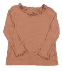 Staroružové tričko s volánikmi C&A