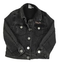 Šedá tepláková riflová bunda s Minne zn.&Denim