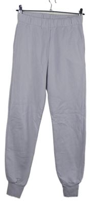 Dámské lila cuff tepláky H&M