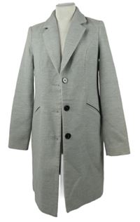 Dámsky sivý flaušový kabát Vero Moda