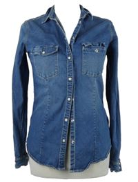 Dámská modrá riflová halenka Esprit 