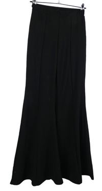 Dámské černé zvonové kalhoty Stylewise 