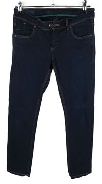 Dámské tmavomodré skinny rifle C&A