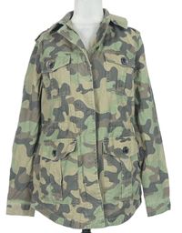 Dámská army plátěná podzimní parka New Look 