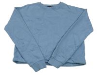 Modrá crop mikina C&A