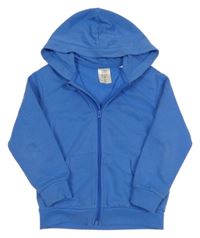 Modrá prepínaci mikina s kapucňou L&D