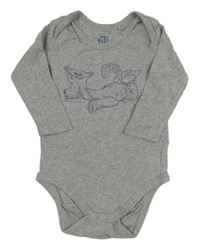 Šedé body s obrázkem 