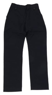 Tmavomodré slávnostné nohavice F&F