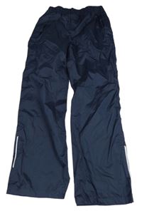 Tmavomodré vodeodolné nohavice zn. Crivit
