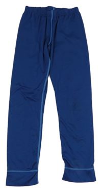 Tmavomodré spodní thermo kalhoty Crane 