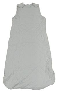 Světlemodrý bavlněný prošívaný zateplený spací pytel Next 