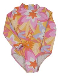 Žluto-růžové květované UV bodx George