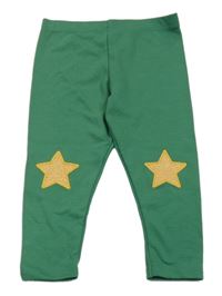 Zelené legíny s hvězdami F&F