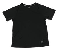 Čierne športové tričko H&M