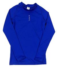 Námořnicky modré funkčné športové tričko Decathlon