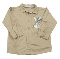 Béžová riflová košile s Buggs Bunnym