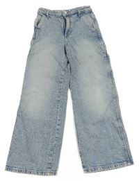 Světlemodré wide leg rifle H&M