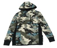 Barevná army mikina s kapucí George