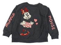 Tmavosivá mikina s Minnií George