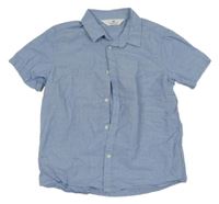 Světlemodrá košile riflového vzhledu H&M