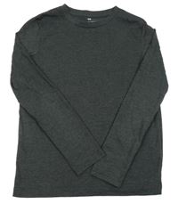 Tmavosivé tričko H&M