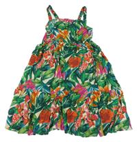 Farebné kvetované šaty Primark