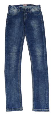 Modré lehké plísňové skinny rifle Vingino