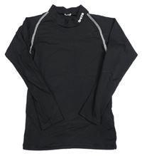 Čierne funkčné tričko s logom zn. KIPSTA