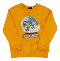 Pomerančová mikina s těžítkem LC WaIKIKI