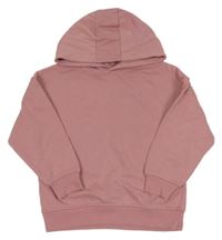 Staroružová mikina s kapucňou PRIMARK