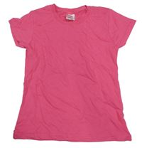 Tmavoružové tričko FRUIT of the LOOM