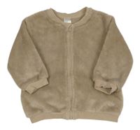Béžová chlpatá bunda H&M