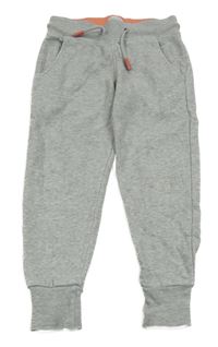 Sivé melírované tepláky Alive