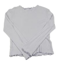 Lila rebrované tričko Minoti