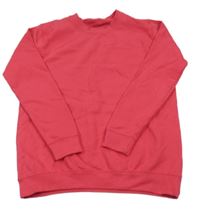 Fuchsiová mikina AWDis