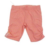 Korálové bodkovaná é capri legíny