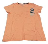 Korálové tričko s číslom Pepperts