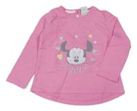 Růžové triko s Minnie Disney