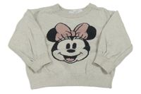 Béžový lehký svetr s Minnie GAP