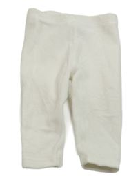 Biele zamatové legíny Topomini