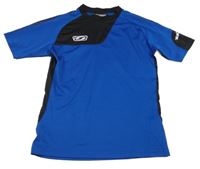 Modro-černé sportovní tričko 
