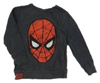 Antracitová mikina so Spidermanem Marvel