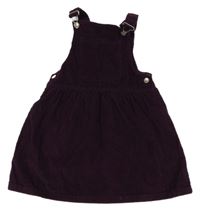 Slivkové na traké menšestrové šaty Topolino