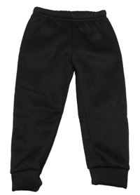 Čierne zateplené tepláky