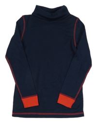 Tmavomodro-červený funkčný rolák Pepperts