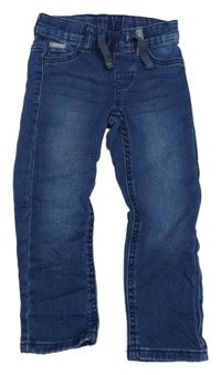 Tmavomodré teplákové skinny rifle Impidimpi