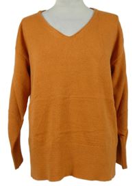 Dámský oranžový oversized svetr Tiffosi 