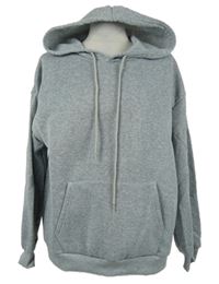 Dámská šedá mikina s hvězdou a kapucí Shein 